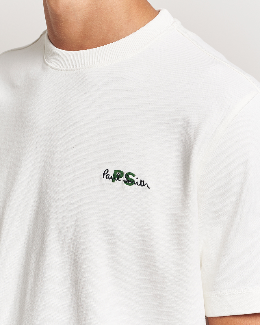 Herre | T-Shirts | PS Paul Smith | PS Crew Neck T-Shirt White