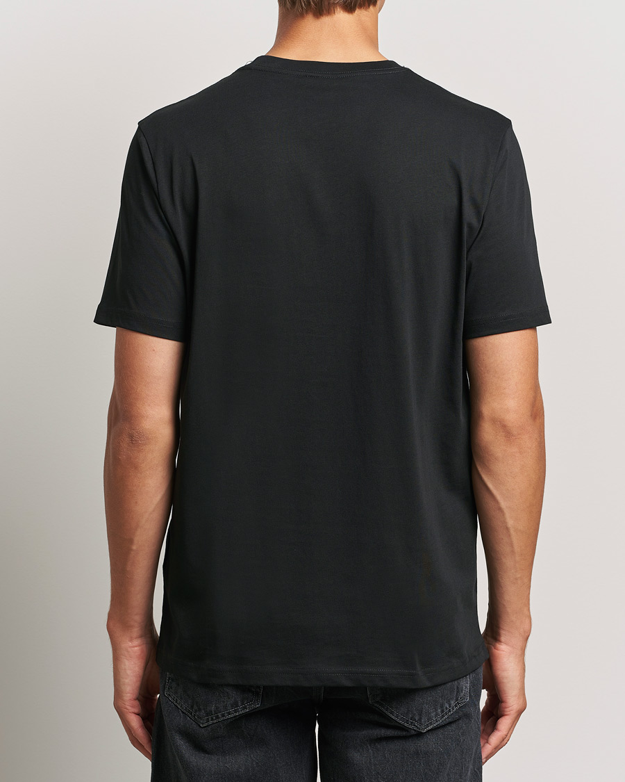 Herre | T-Shirts | PS Paul Smith | Stamps Crew Neck T-Shirt Black