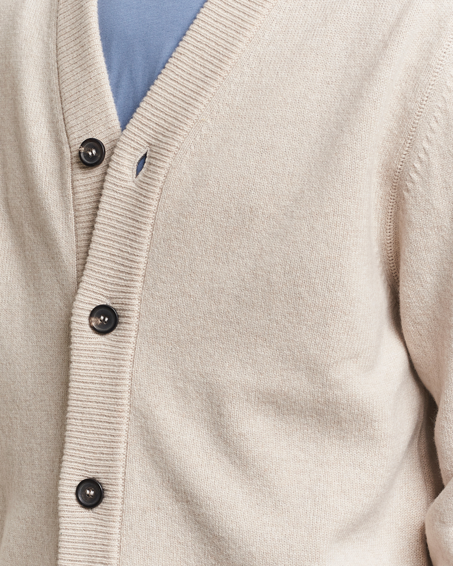 Herre | Gensere | PS Paul Smith | Merino Wool Cardigan Off White