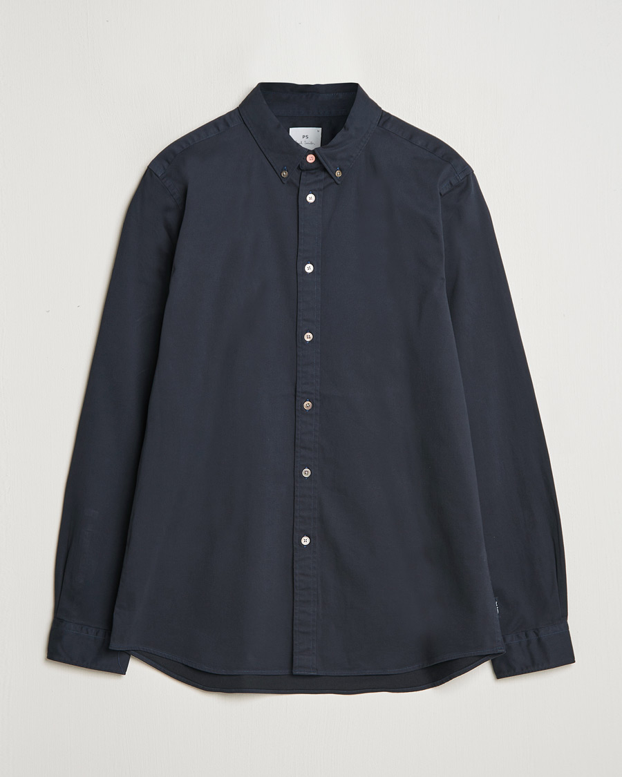 Herre | Skjorter | PS Paul Smith | Regular Fit Cotton Shirt Navy