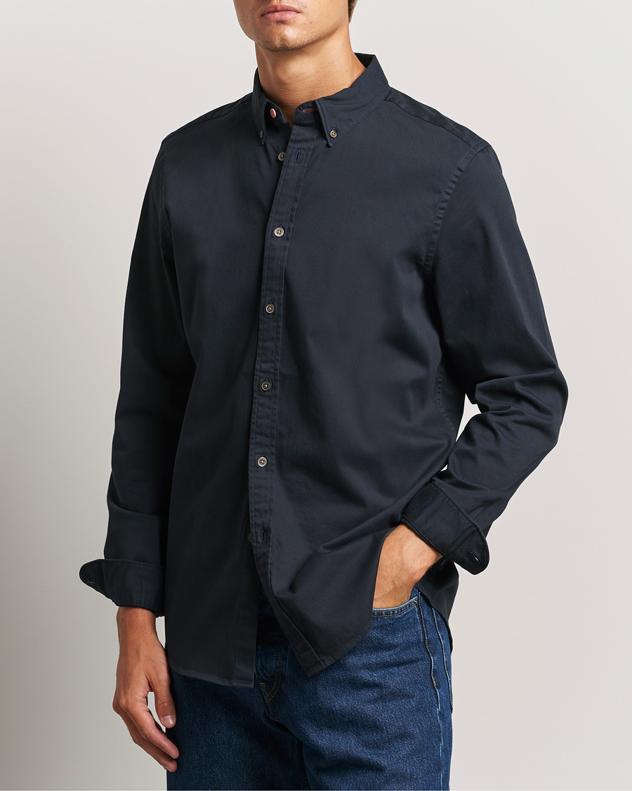 Herre | Skjorter | PS Paul Smith | Regular Fit Cotton Shirt Navy