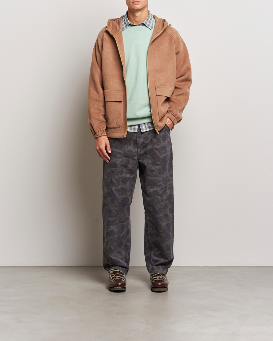 Herre | Jakker | Drôle de Monsieur | La Veste Capuche Wool Camel