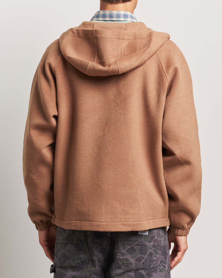 Herre | Jakker | Drôle de Monsieur | La Veste Capuche Wool Camel