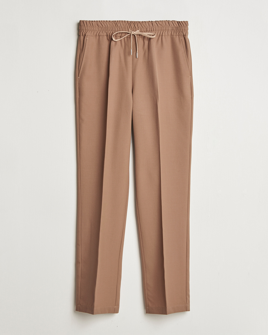 Herre | Bukser | Drôle de Monsieur | Drawstring Trousers Brown