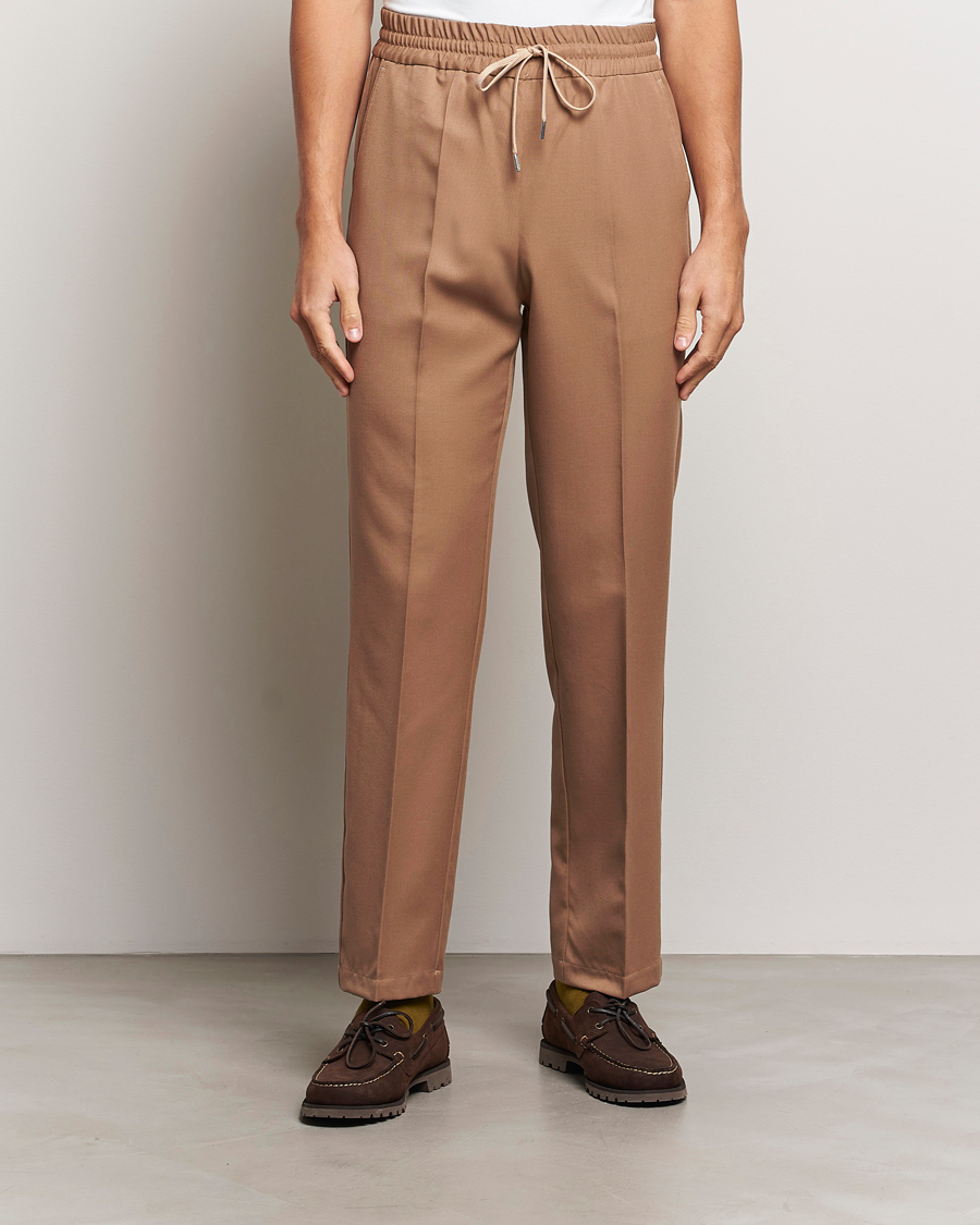 Herre | Bukser | Drôle de Monsieur | Drawstring Trousers Brown