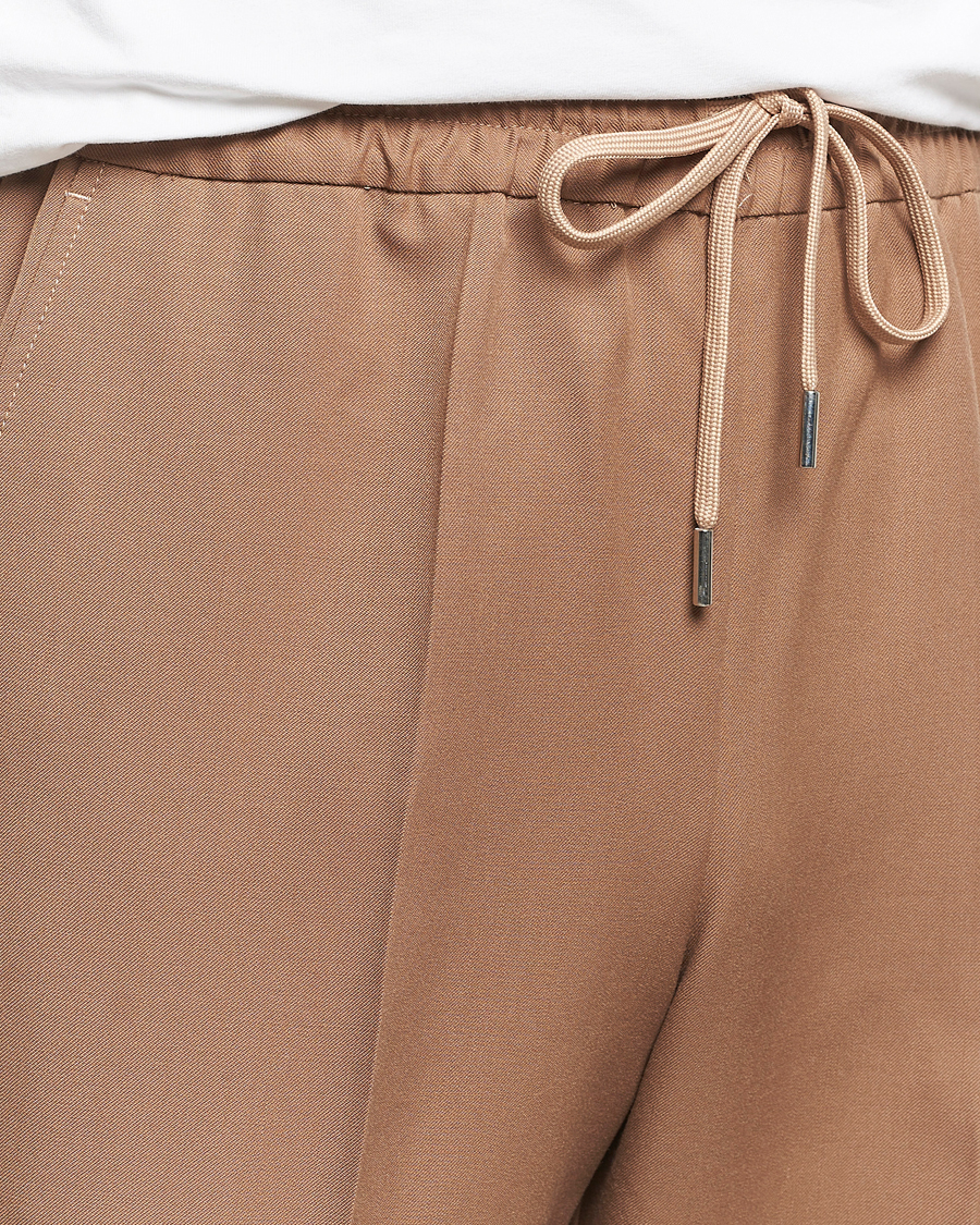 Herre | Bukser | Drôle de Monsieur | Drawstring Trousers Brown