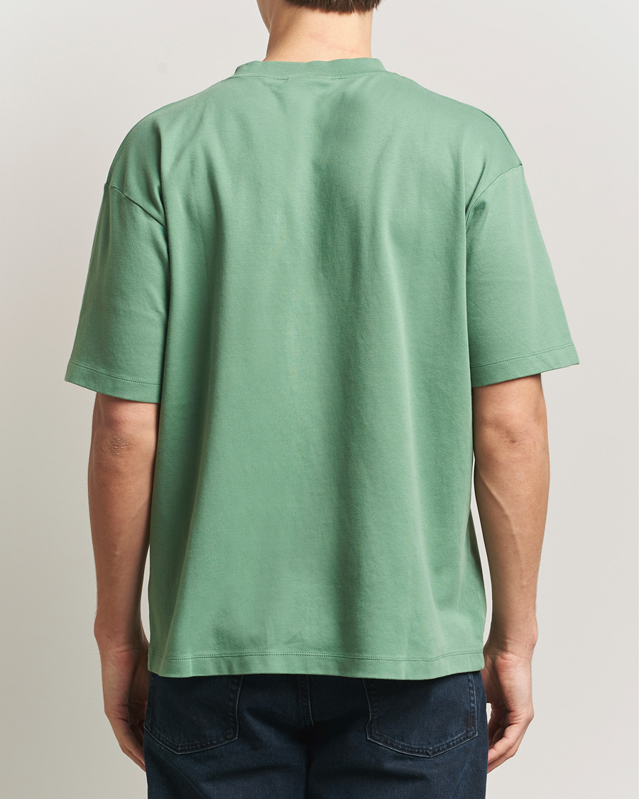 Herre | T-Shirts | Drôle de Monsieur | Classic Slogan T-Shirt Water Green
