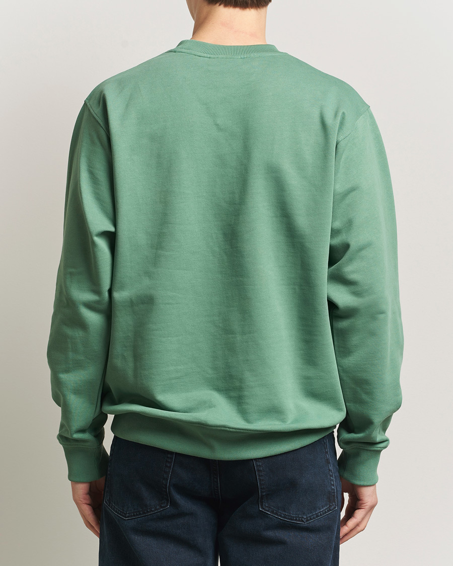 Herre | Gensere | Drôle de Monsieur | Classic Slogan Sweatshirt Water Green