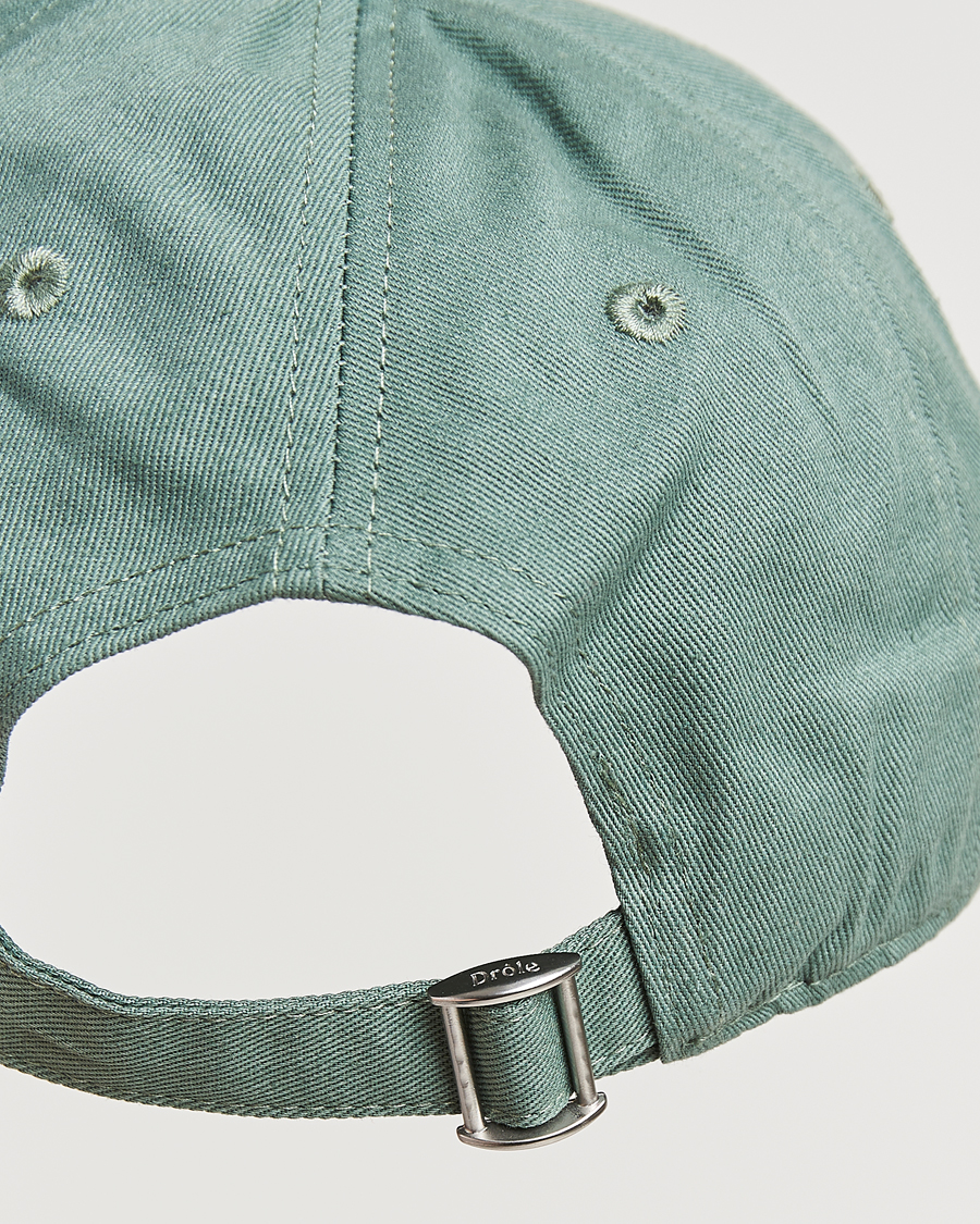 Herre | Drôle de Monsieur Slogan Baseball Cap Water Green | Drôle de Monsieur | Slogan Baseball Cap Water Green
