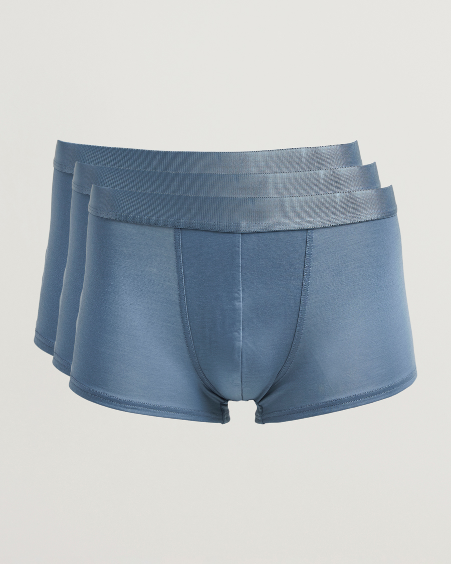 Herre | Undertøy | CDLP | 3-Pack Boxer Trunk Steel Blue