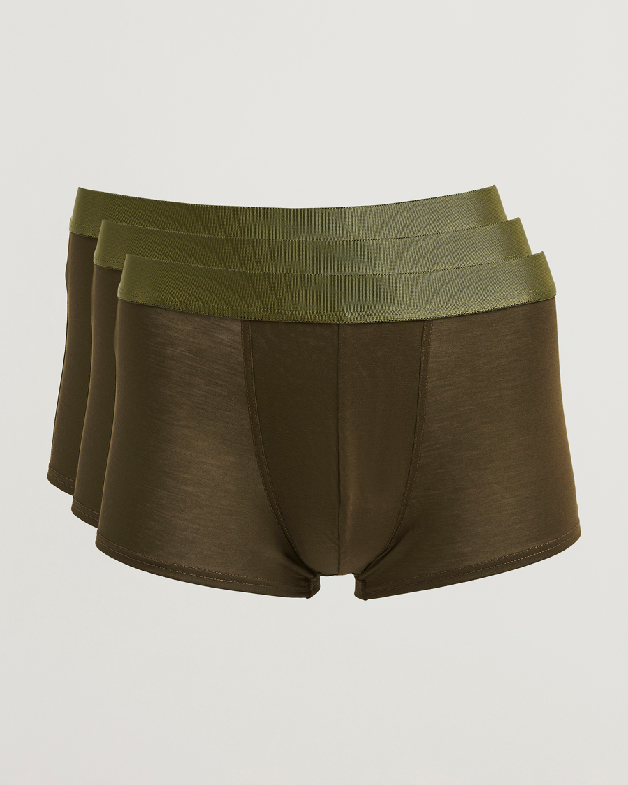 Herre | Undertøy | CDLP | 3-Pack Boxer Trunk Olive Green