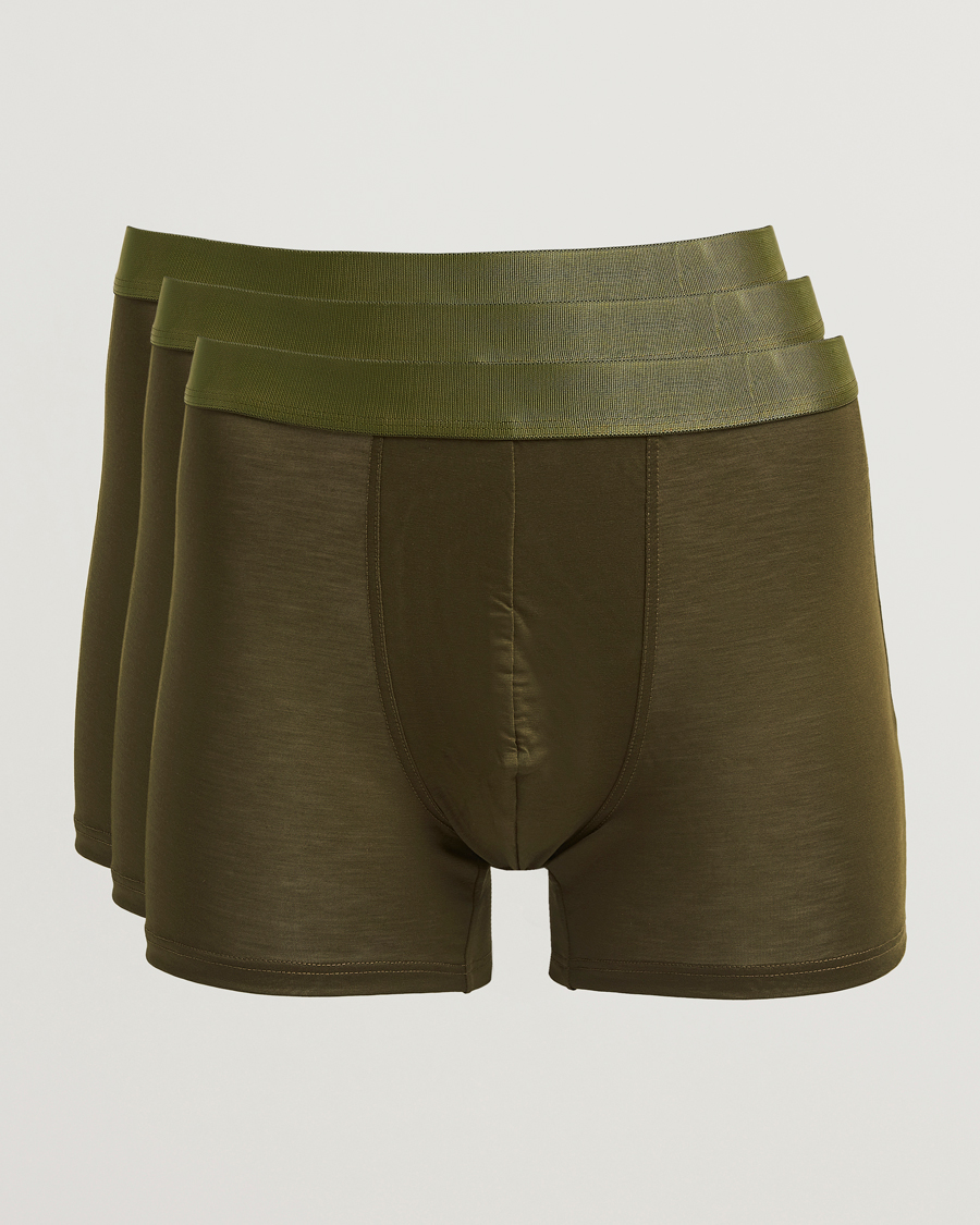 Herre | Undertøy | CDLP | 3-Pack Boxer Briefs Olive Green