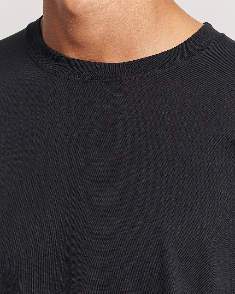 Herre | T-Shirts | CDLP | Midweight Long Sleeve T-Shirt Black