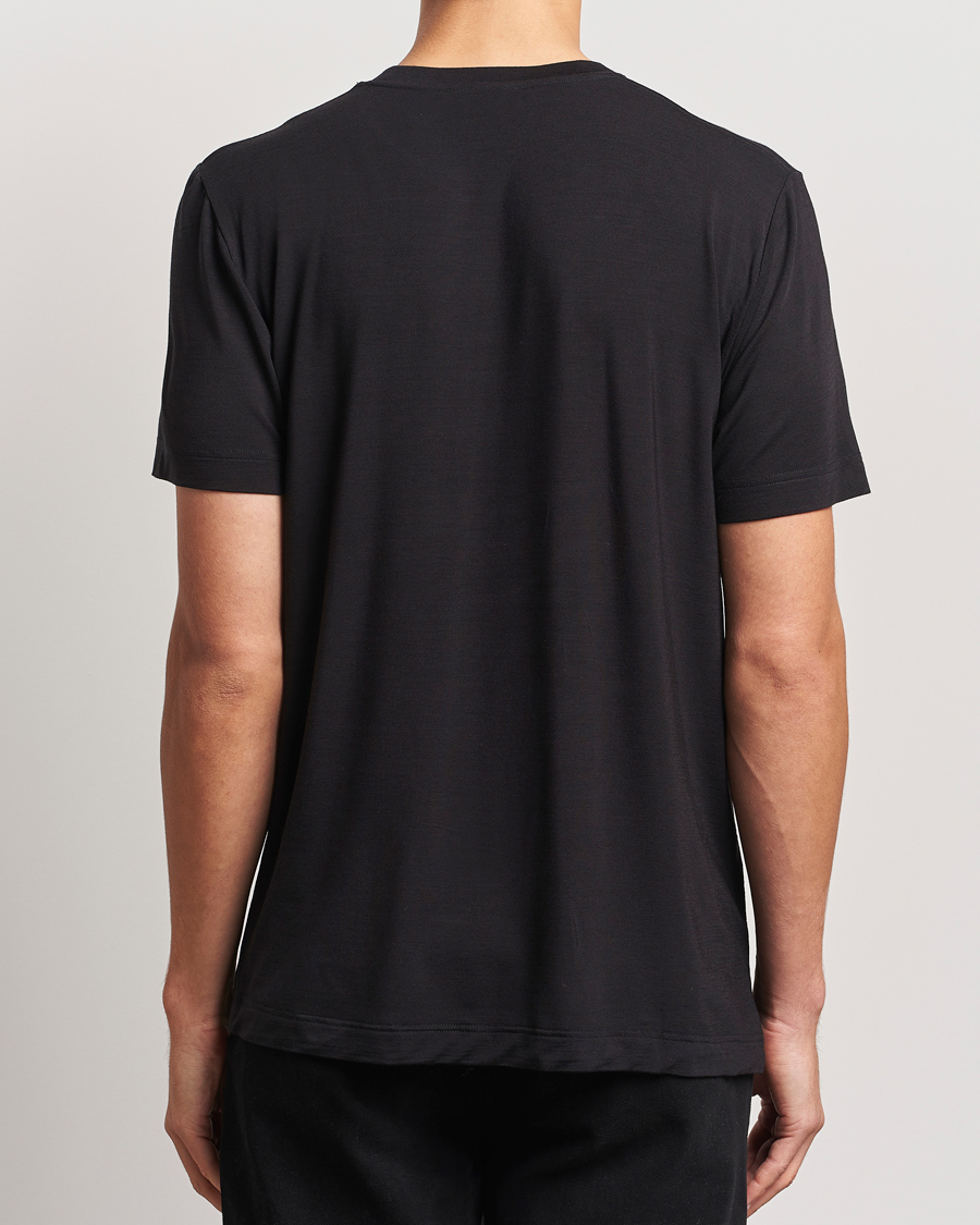 Herre | T-Shirts | CDLP | Wool T-Shirt Black