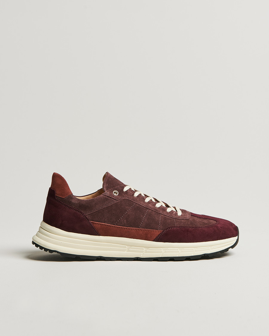 Herre | CQP Renna Suede Runner Burgundy | CQP | Renna Suede Runner Burgundy