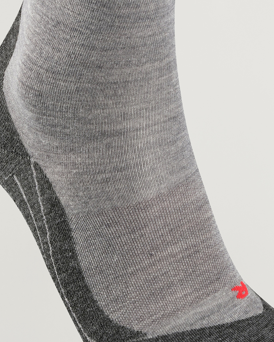Herre | Undertøy | Falke Sport | RU4 Endurance Wool Running Socks Light Grey Mel