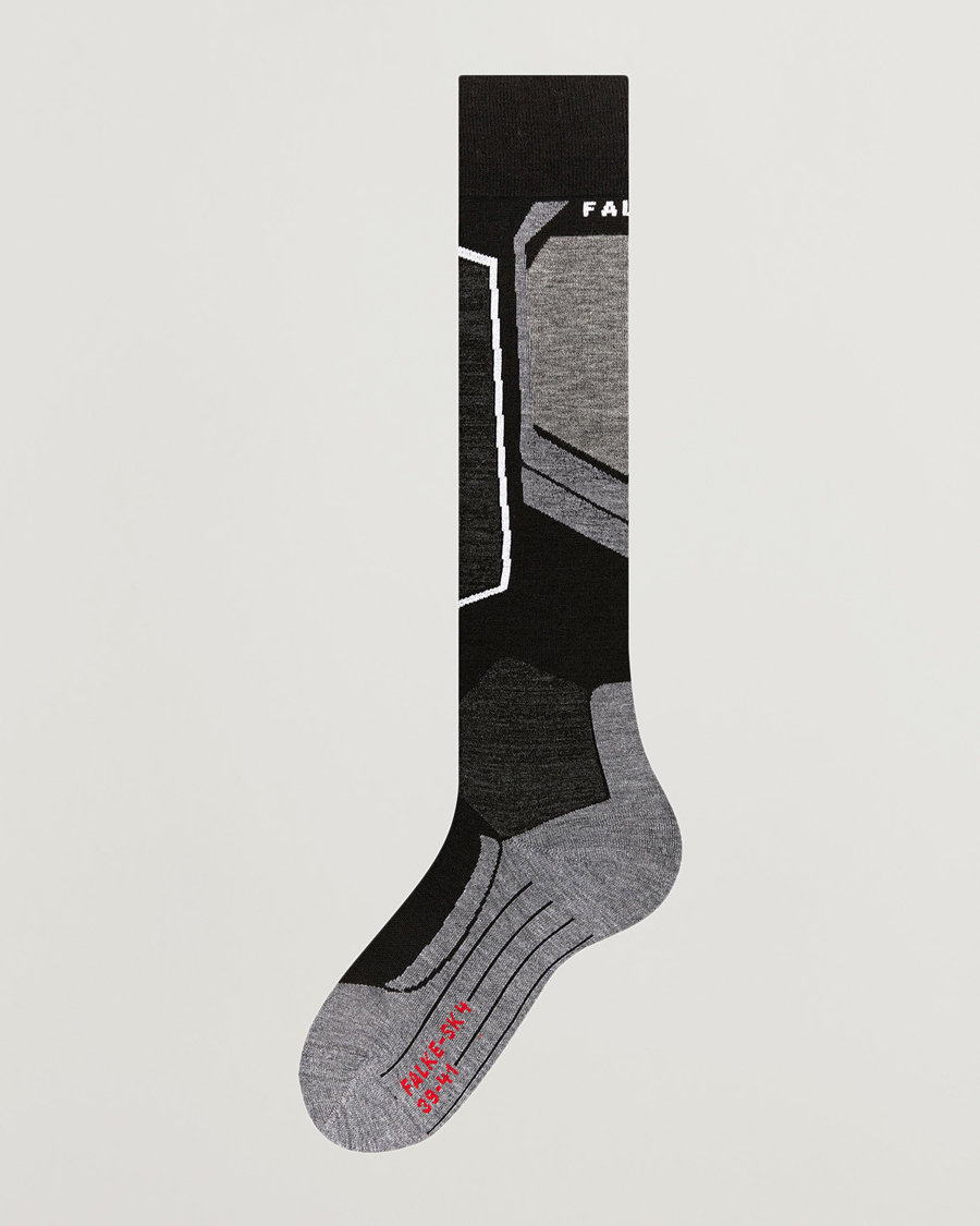 Herre | Undertøy | Falke Sport | SK4 Advanced Skiing Knee High Socks Black Mix
