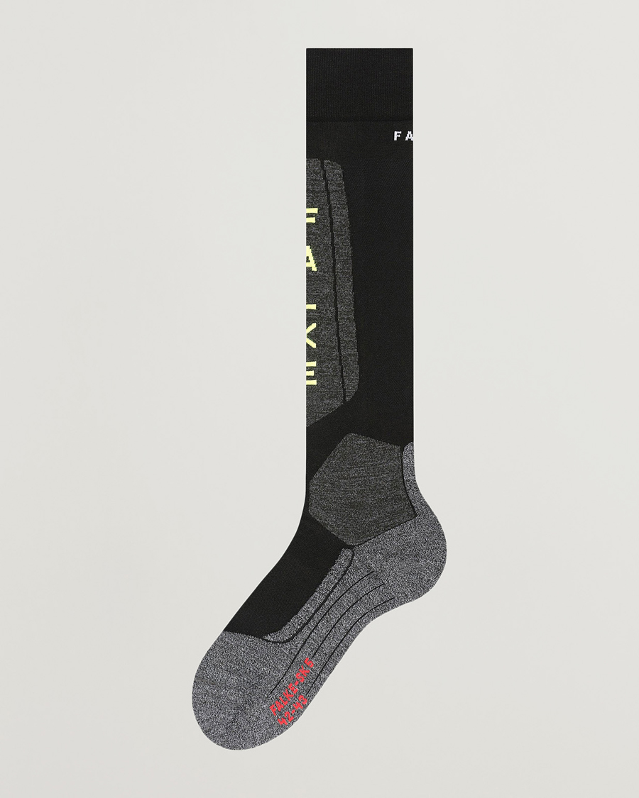 Herre | Undertøy | Falke Sport | SK5 Expert Skiing Knee High Socks Black