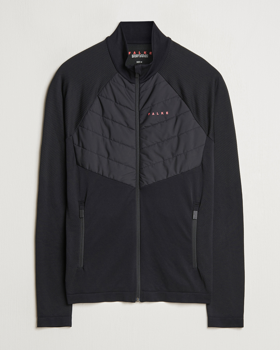 Herre | Gensere | Falke Sport | Running Jacket Black