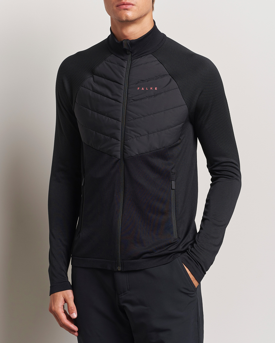 Herre | Gensere | Falke Sport | Running Jacket Black