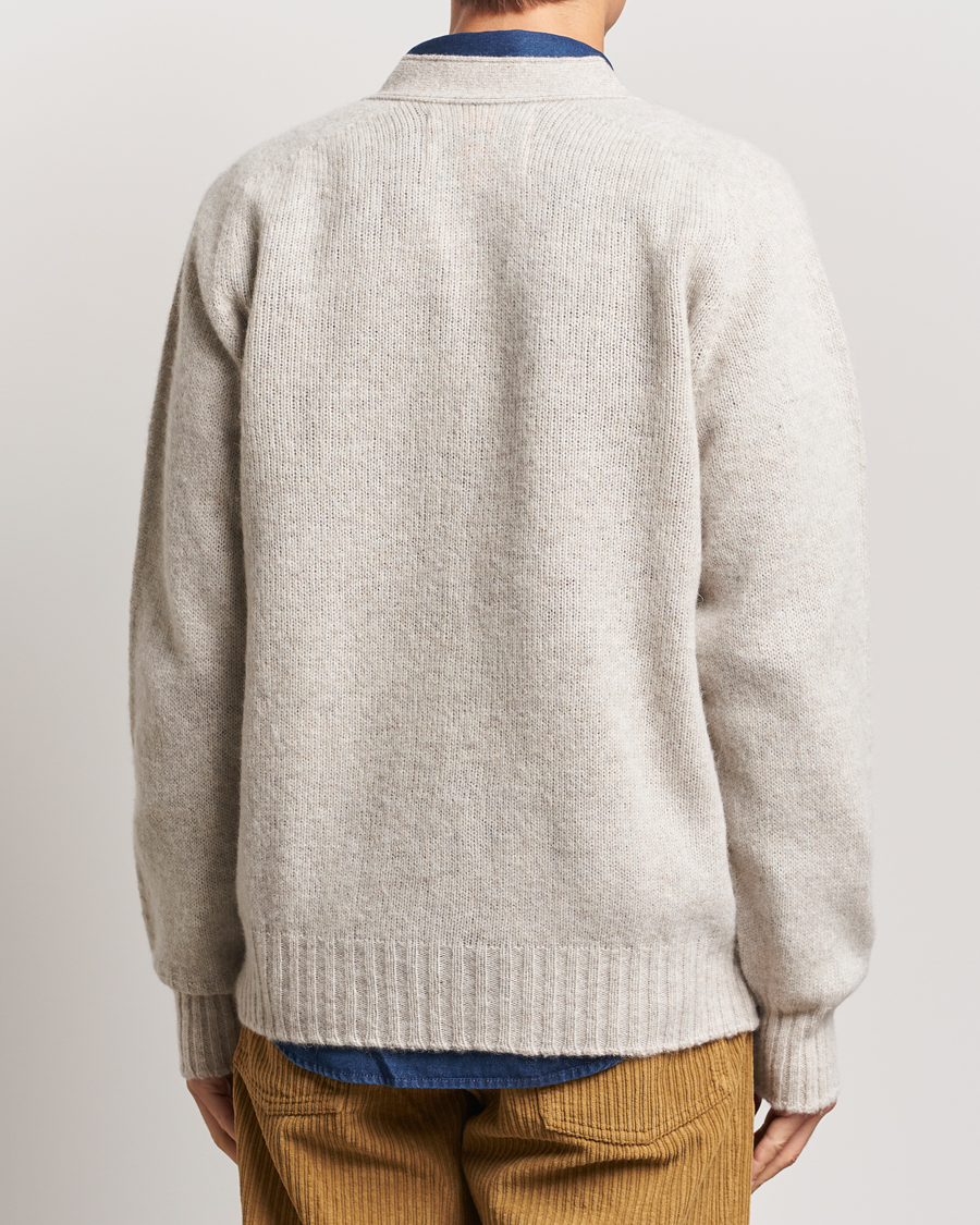 Herre | Gensere | Howlin' | Shaggy Bear Cardigan Cosmic Latte