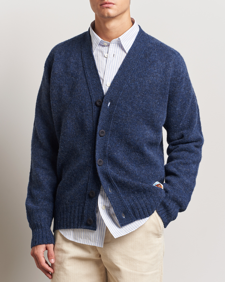 Herre | Gensere | Howlin' | Shaggy Bear Cardigan Denim