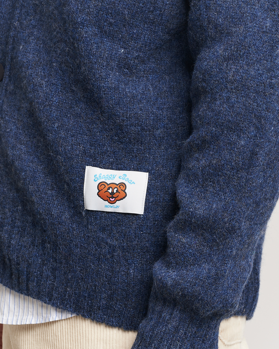 Herre | Gensere | Howlin' | Shaggy Bear Cardigan Denim