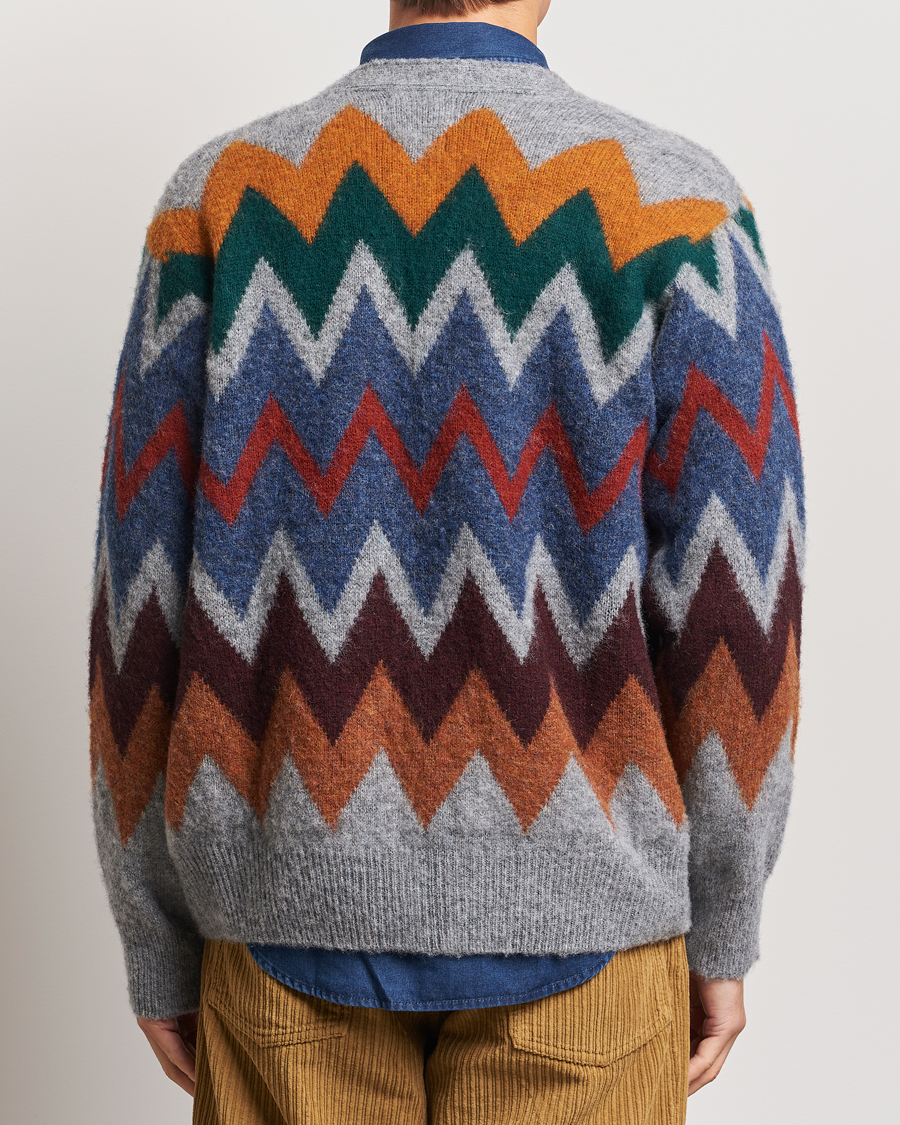 Herre | Gensere | Howlin' | Brushed Wool Cardigan Med Grey