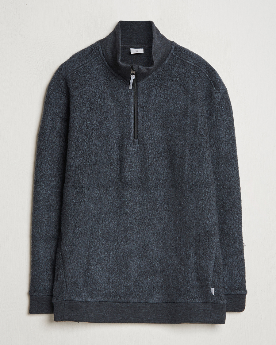 Herre | Gensere | Houdini | Alto Wool/Tencel Half Zip True Black