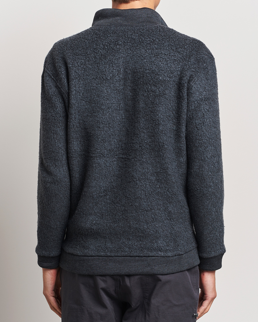 Herre | Gensere | Houdini | Alto Wool/Tencel Half Zip True Black