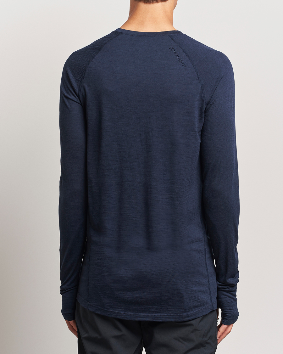 Herre | Gensere | Houdini | Desoli Merino Light Crew Blue Illusion