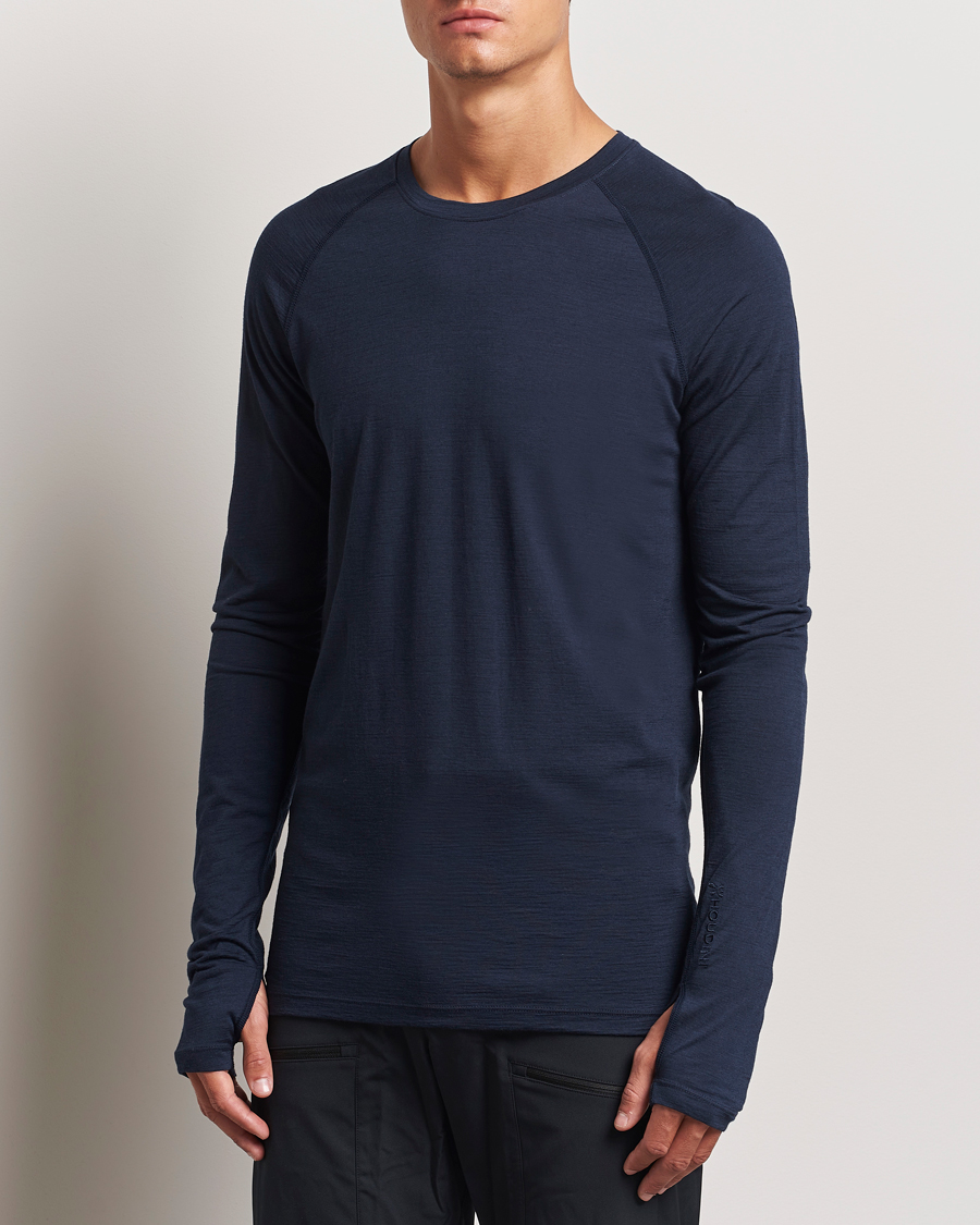 Herre | Gensere | Houdini | Desoli Merino Light Crew Blue Illusion
