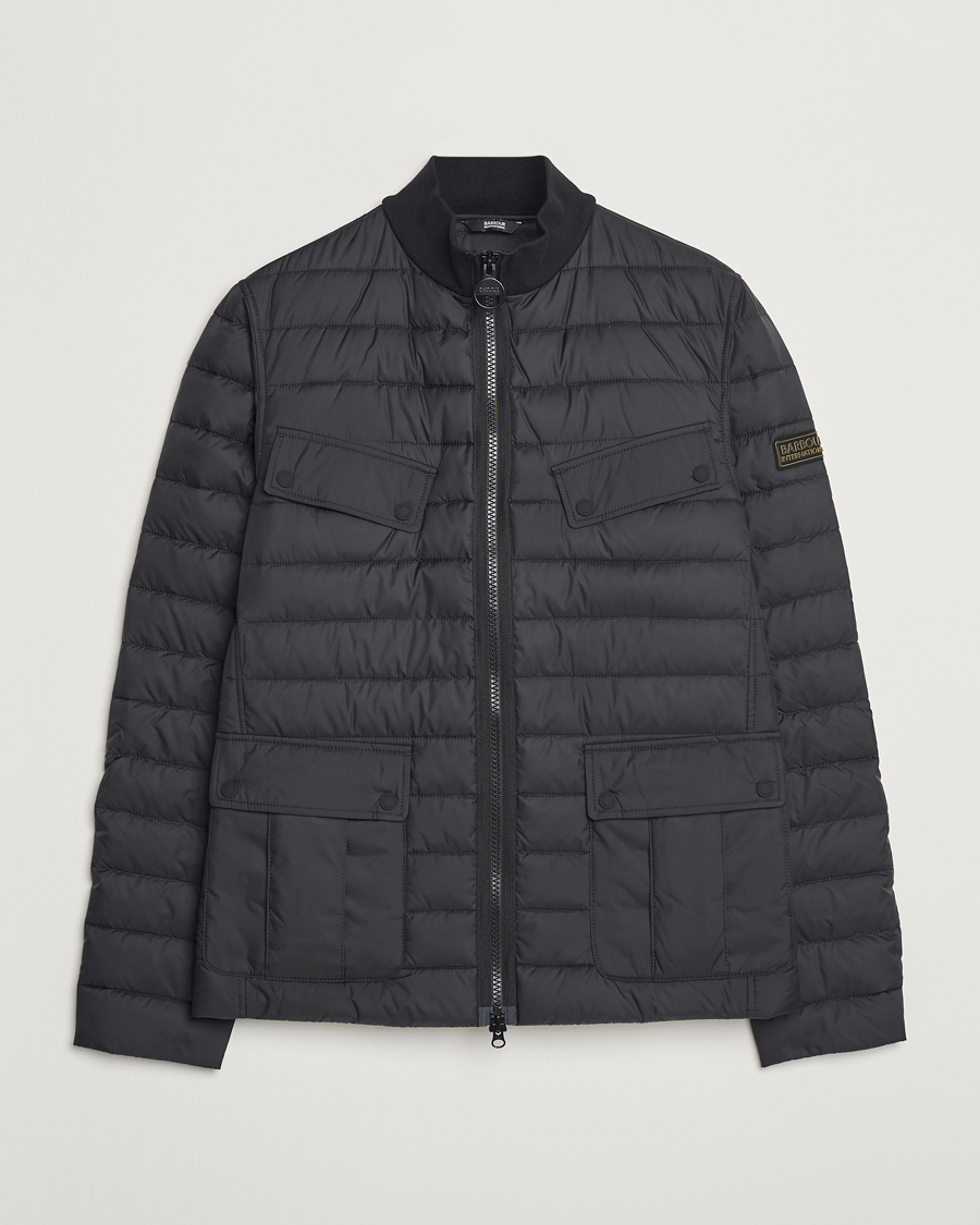 Herre | Jakker | Barbour International | Re-Ariel Quilted Puffer Jacket Black