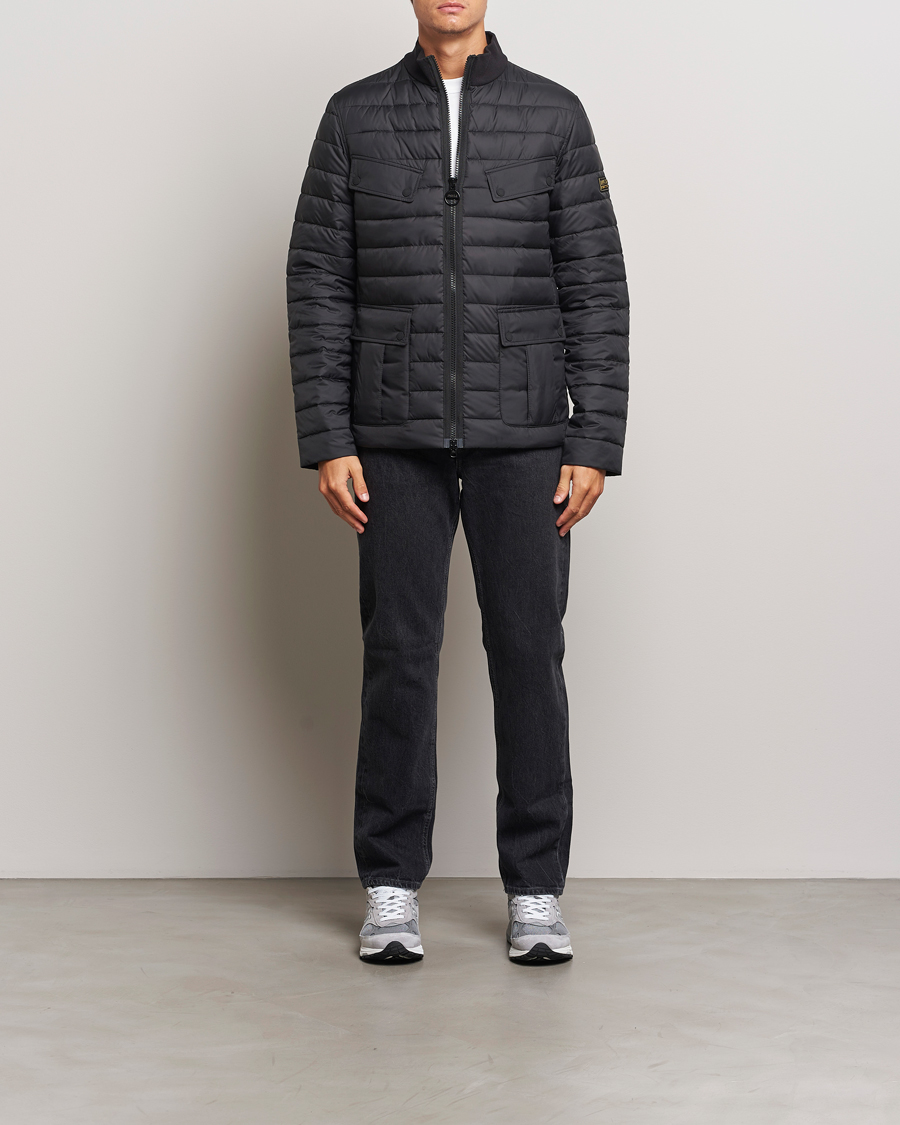 Herre | Jakker | Barbour International | Re-Ariel Quilted Puffer Jacket Black
