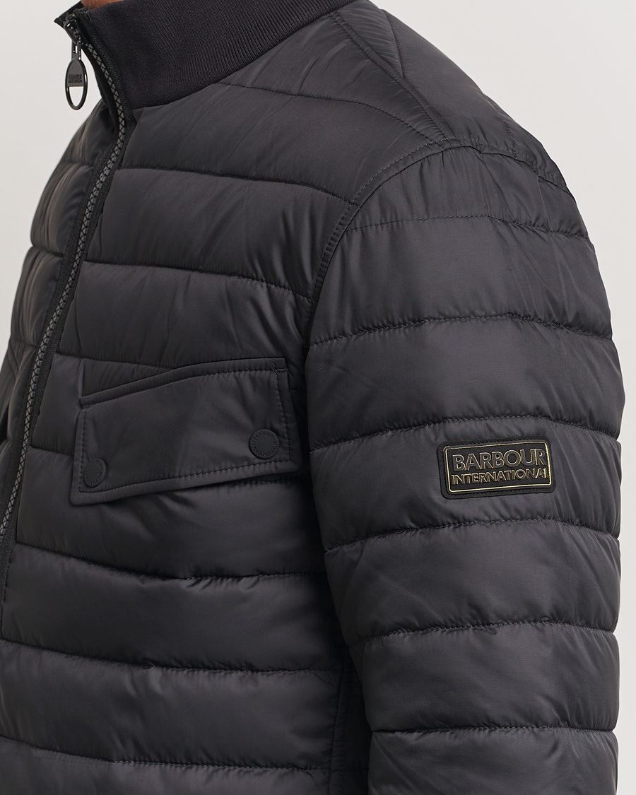 Herre | Jakker | Barbour International | Re-Ariel Quilted Puffer Jacket Black