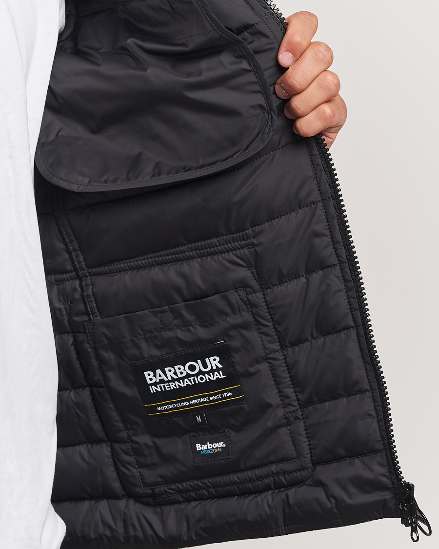 Herre | Jakker | Barbour International | Re-Ariel Quilted Puffer Jacket Black