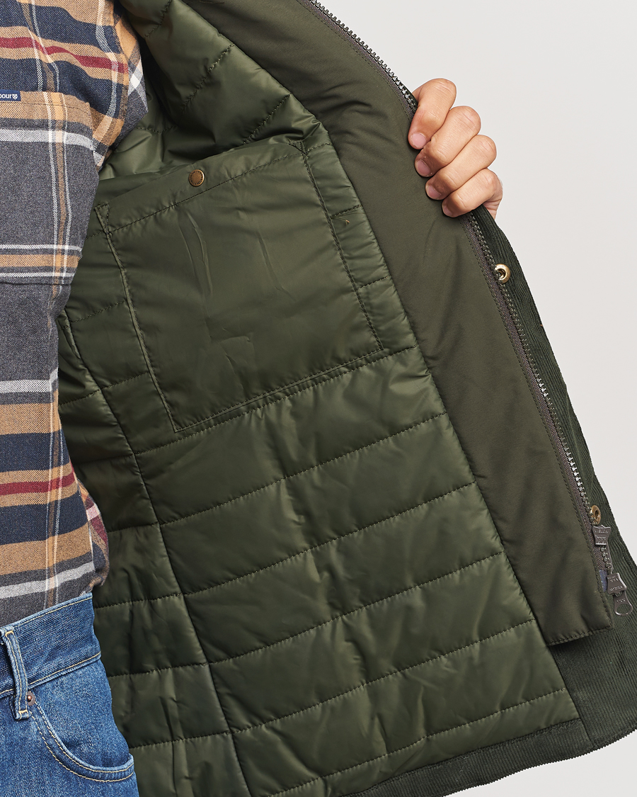 Herre | Jakker | Barbour International | Wellstone Wax Jacket Sage