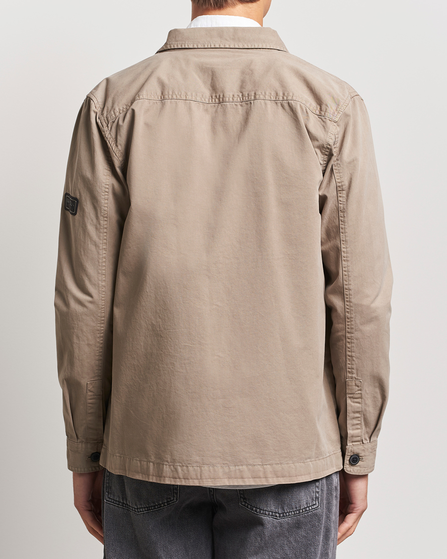 Herre | Skjorter | Barbour International | Arlo Cotton Overshirt Brindle