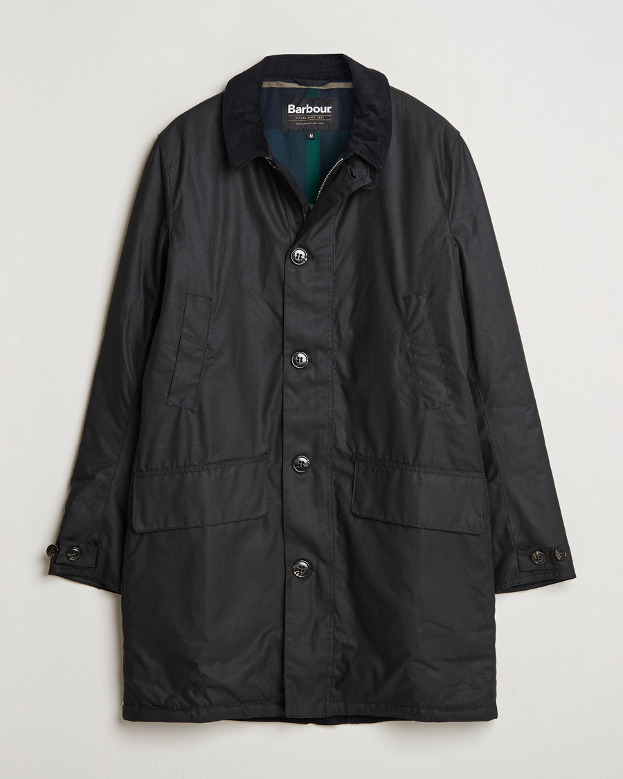 Herre | Jakker | Barbour Lifestyle | Waxed Mac Black