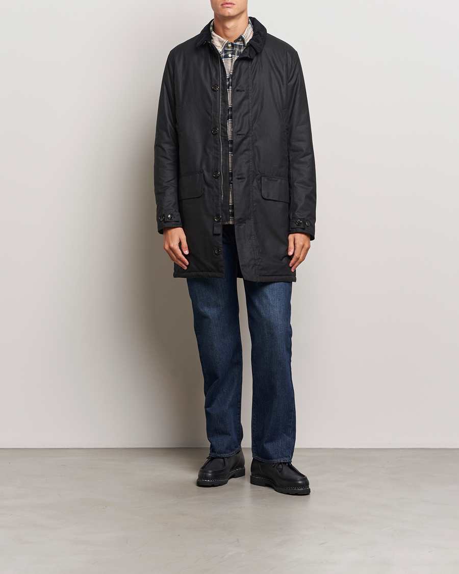 Herre | Jakker | Barbour Lifestyle | Waxed Mac Black