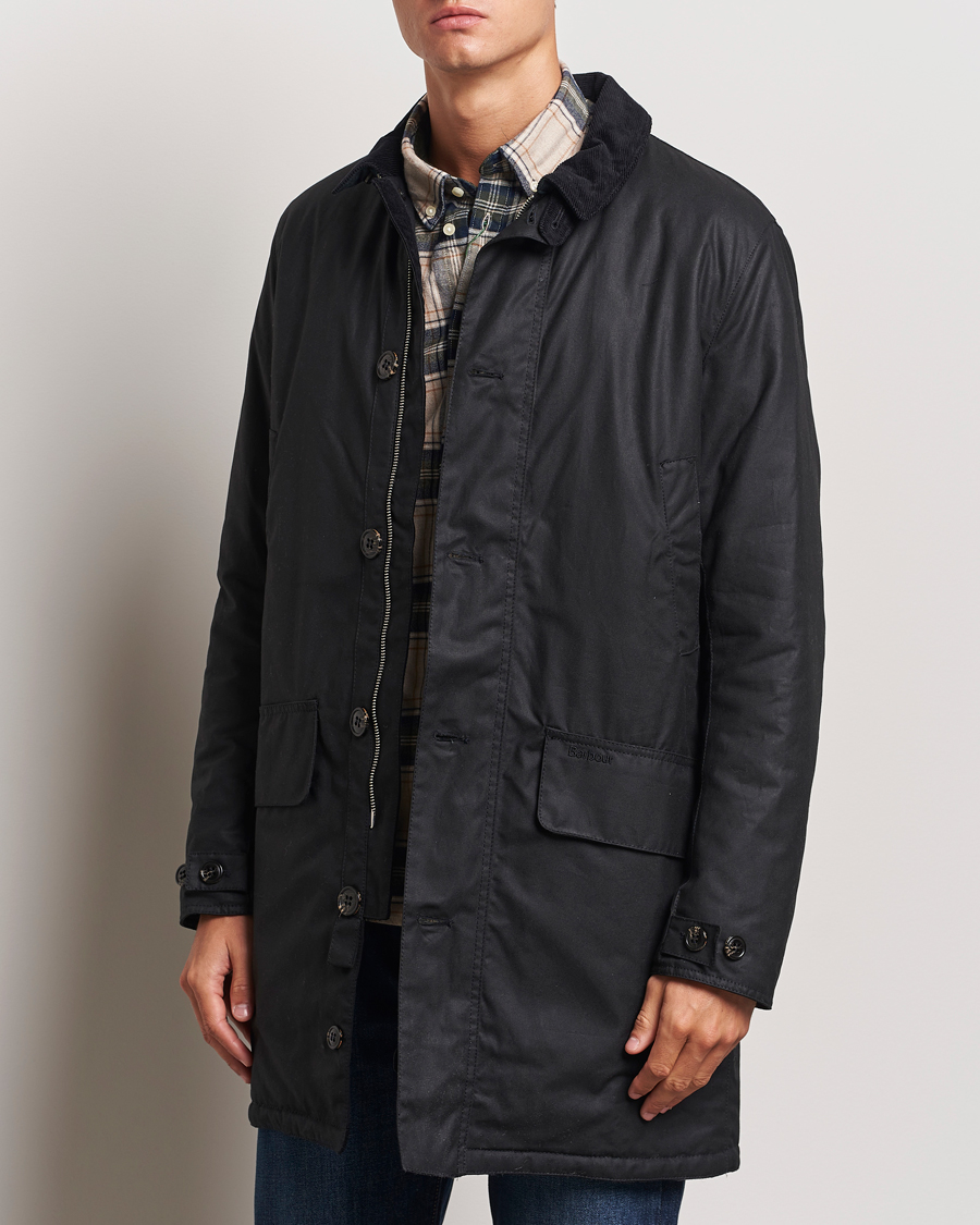 Herre | Jakker | Barbour Lifestyle | Waxed Mac Black