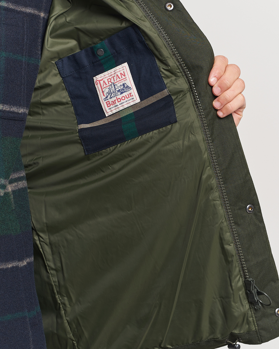 Herre | Jakker | Barbour Lifestyle | Brampton Puffer Jacket Sage