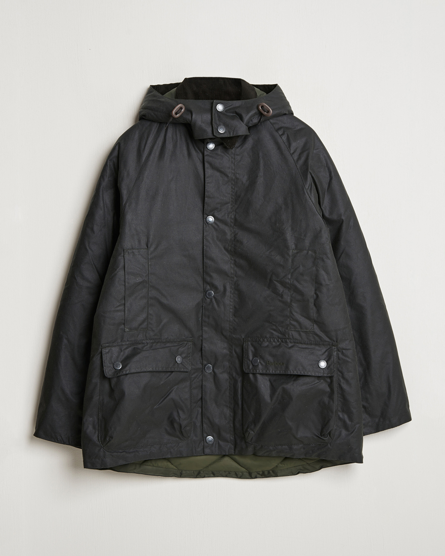 Herre | Jakker | Barbour Lifestyle | Modern Beaufort Padded Wax Jacket Sage