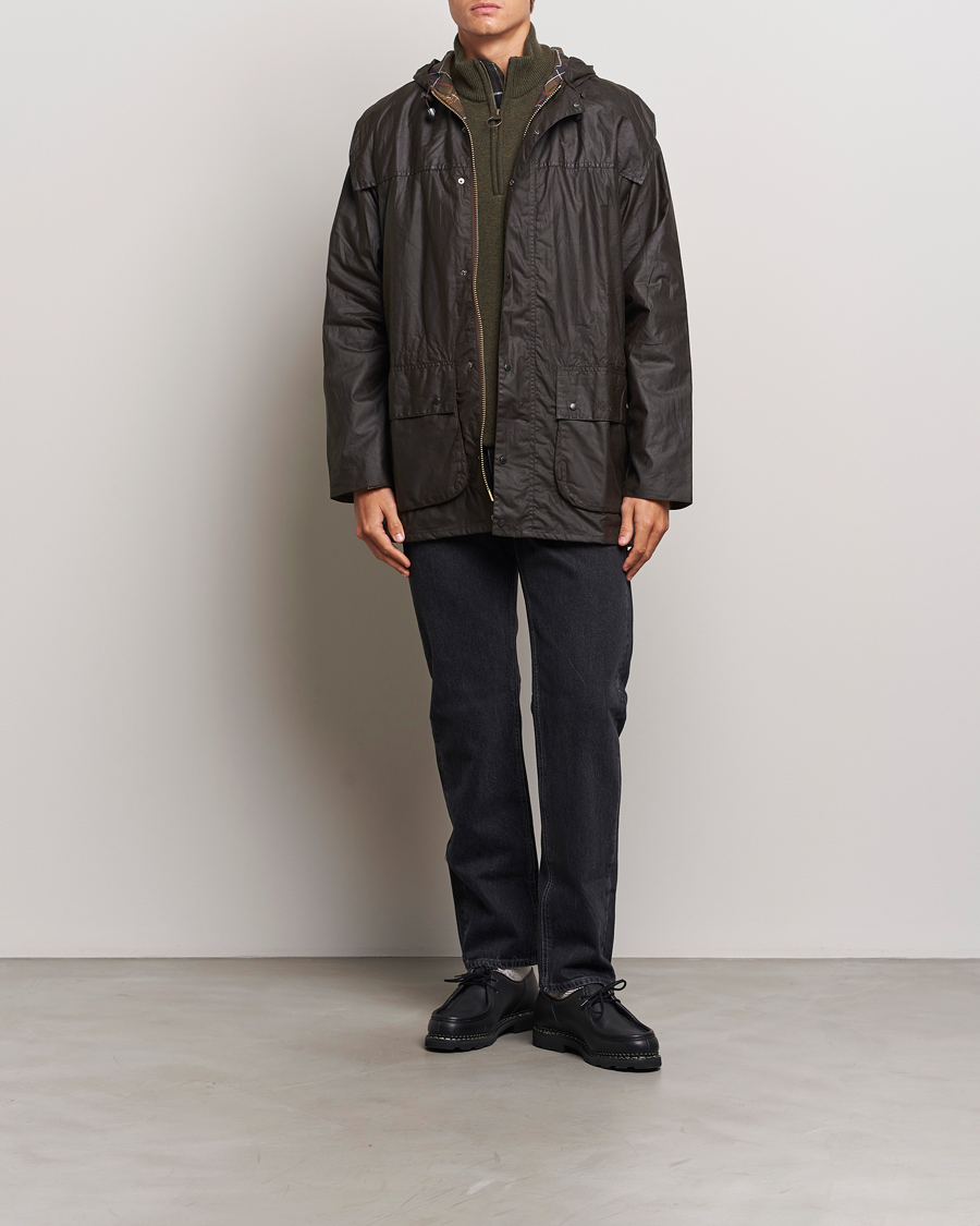 Herre | Jakker | Barbour Lifestyle | Classic Durham Wax Jacket Olive
