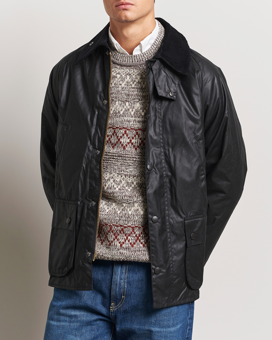 Herre | Jakker | Barbour Lifestyle | Bedale Wax Jacket Black