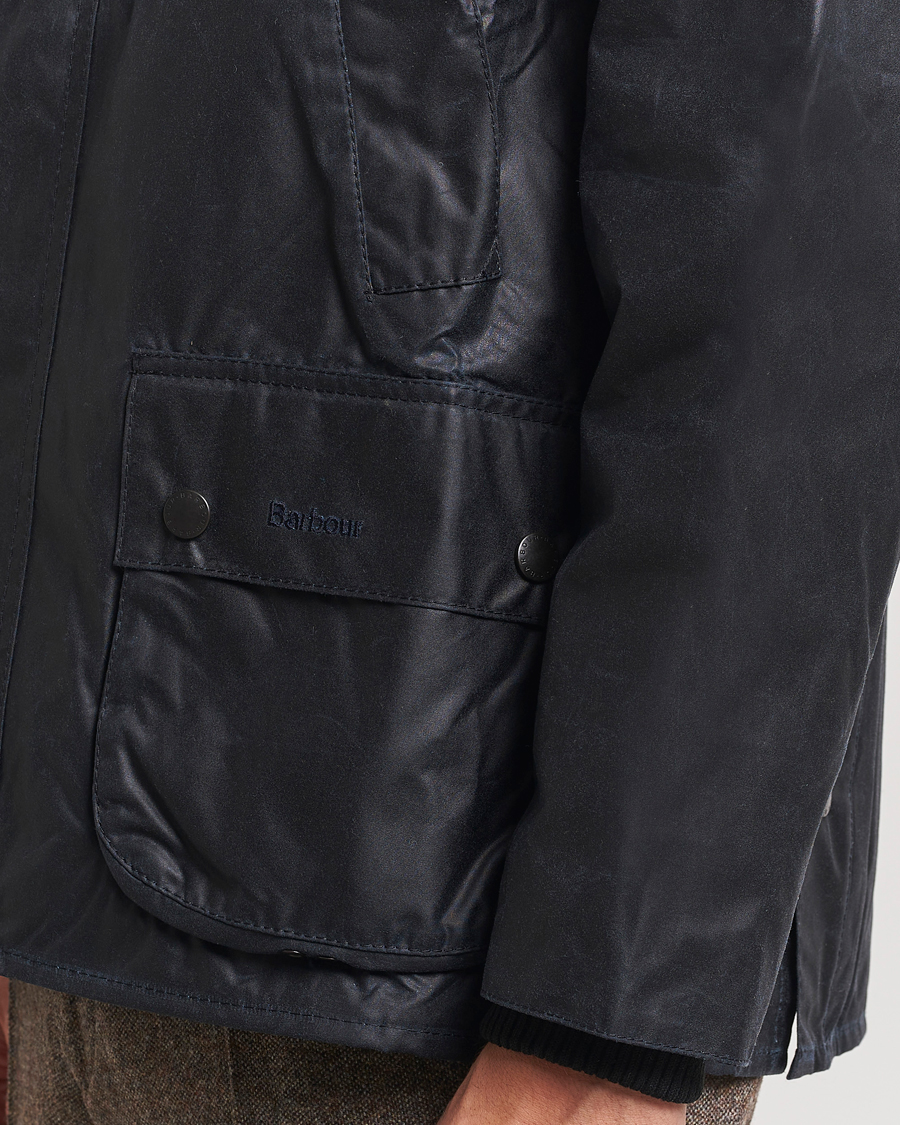 Herre | Jakker | Barbour Lifestyle | Bedale Wax Jacket Navy