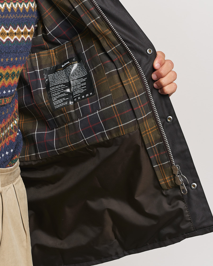 Herre | Jakker | Barbour Lifestyle | Ashby Wax Jacket Rustic
