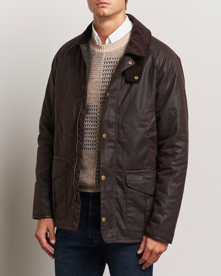 Herre | Jakker | Barbour Lifestyle | Stratford Tattersall Wax Jacket Rustic