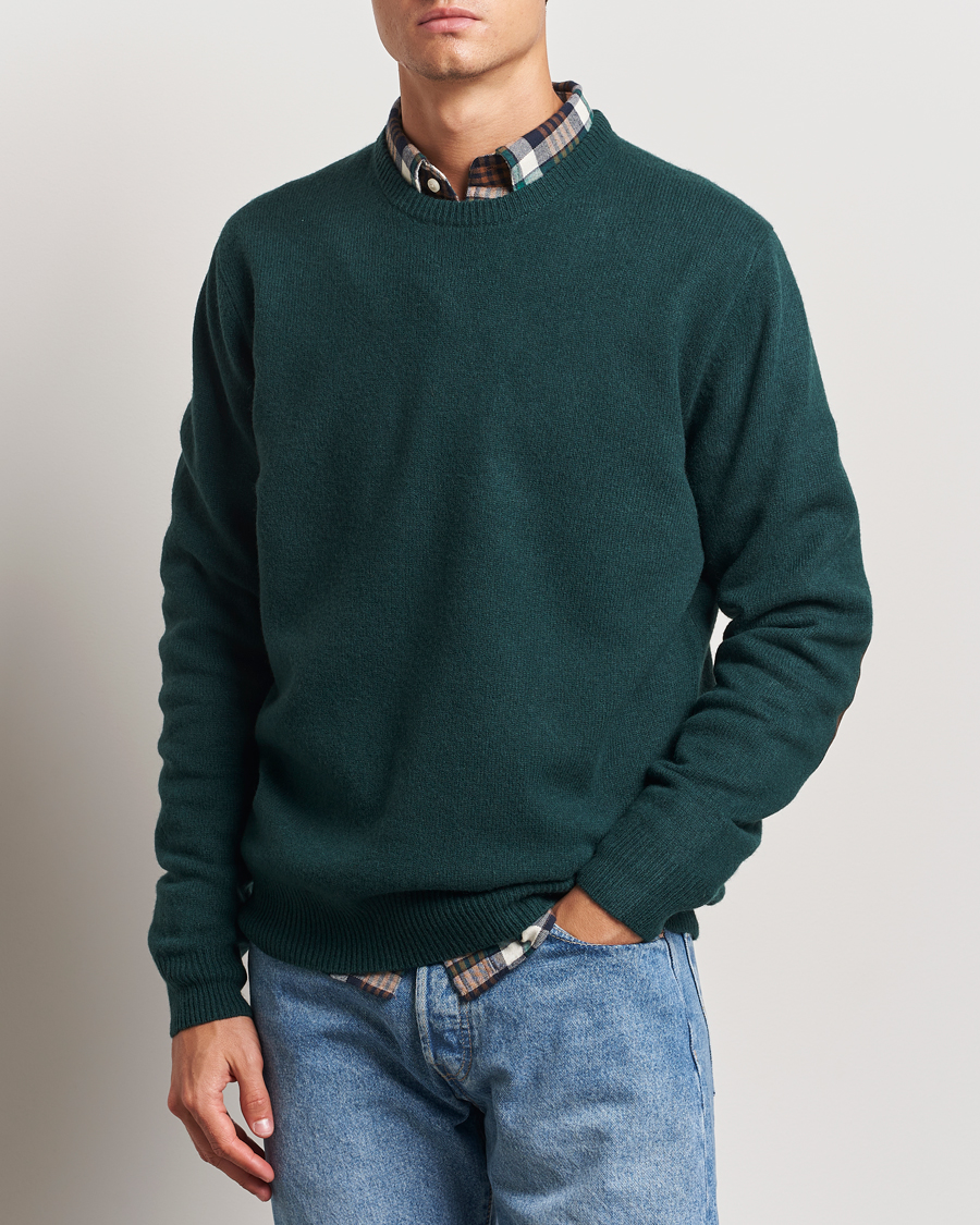 Herre | Gensere | Barbour Lifestyle | Patch Crew Evergreen
