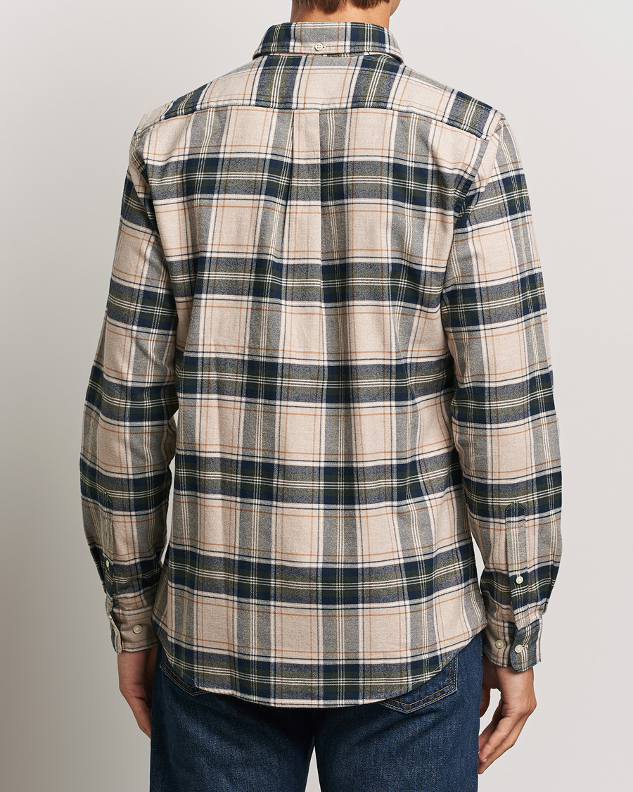 Herre | Skjorter | Barbour Lifestyle | Betsom Flannel Check Shirt Stone Marl